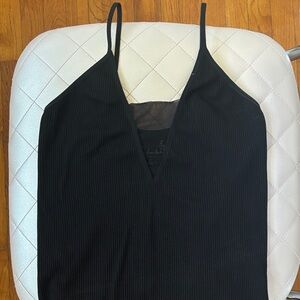 Free People Intimately Free Mesh Insert Black Cam